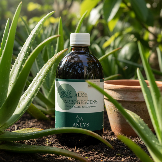 Aloe Arborescens Botanical Setting Square