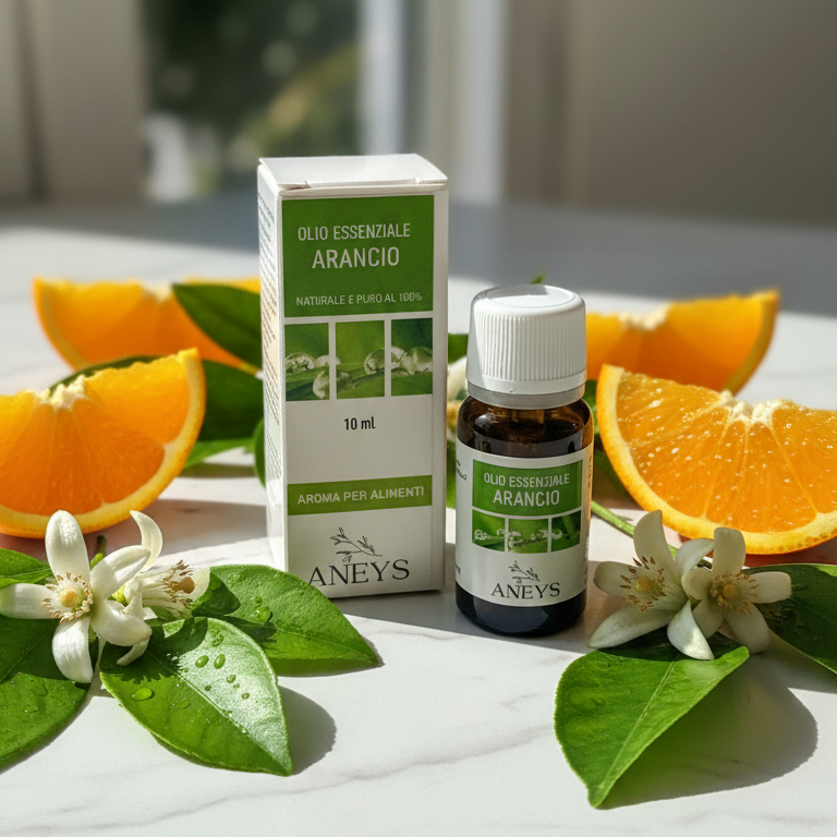 Olio Essenziale Arancio ANEYS - Foto Professionale
