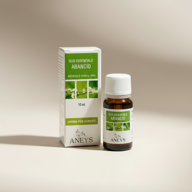 Olio Essenziale Arancio ANEYS - Sfondo Neutro